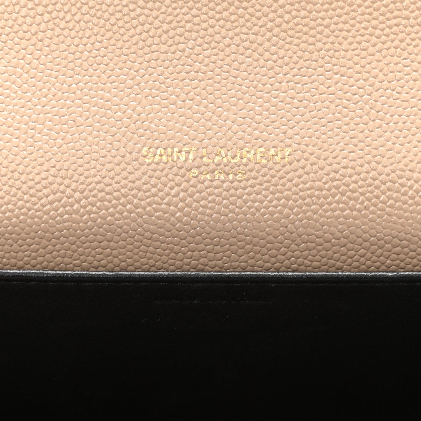 Grain De Poudre Monogram Uptown Chain Wallet Dark Beige