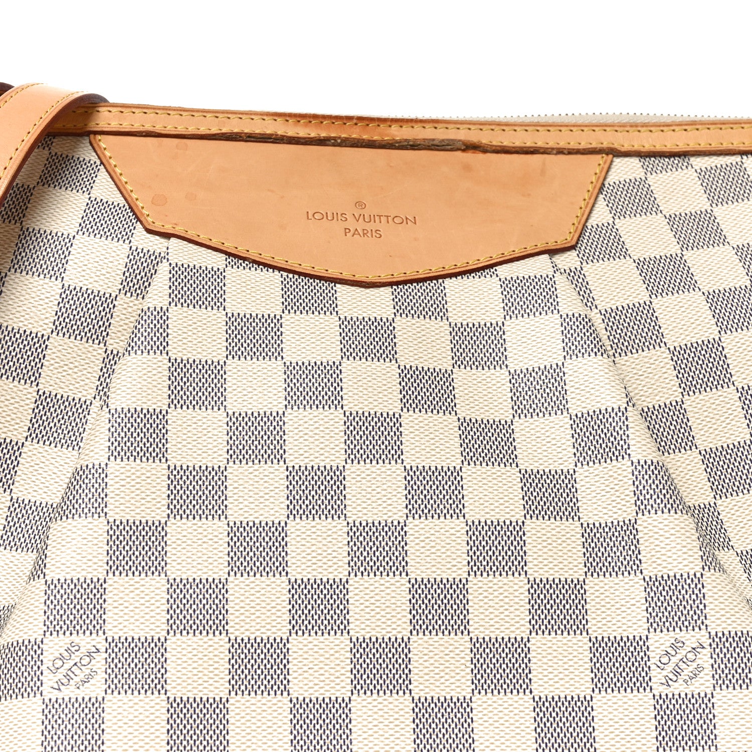 Louis Vuitton Damier Azur Siracusa MM 6 of 8