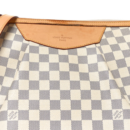 Louis Vuitton Damier Azur Siracusa MM 6 of 8
