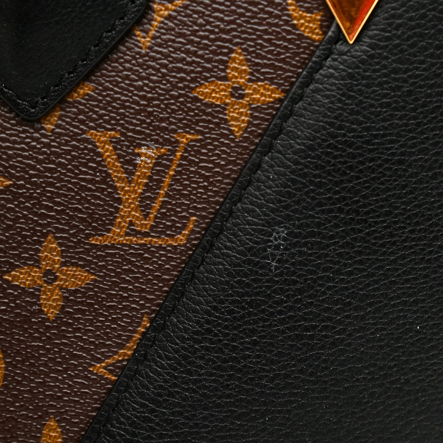 Louis Vuitton Calfskin Monogram Kimono Tote Black 12 of 12