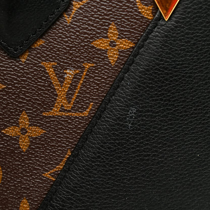 Louis Vuitton Calfskin Monogram Kimono Tote Black 12 of 12