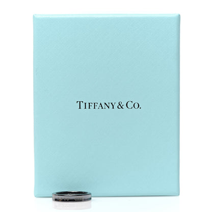 Tiffany Titanium 4mm Narrow 1837 Ring 51 5.75 5 of 5