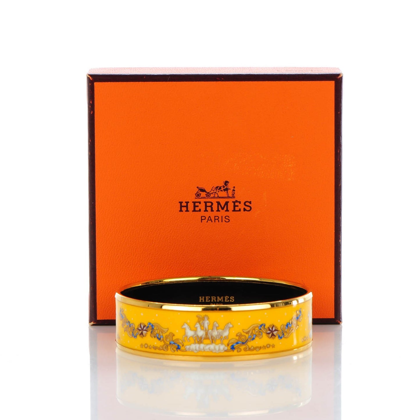 Enamel Printed Celestial Mythology Wide Bracelet 65