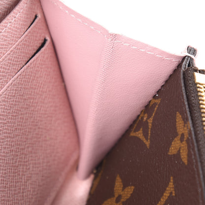 Louis Vuitton Monogram Clemence Wallet Rose Ballerine 11 of 13