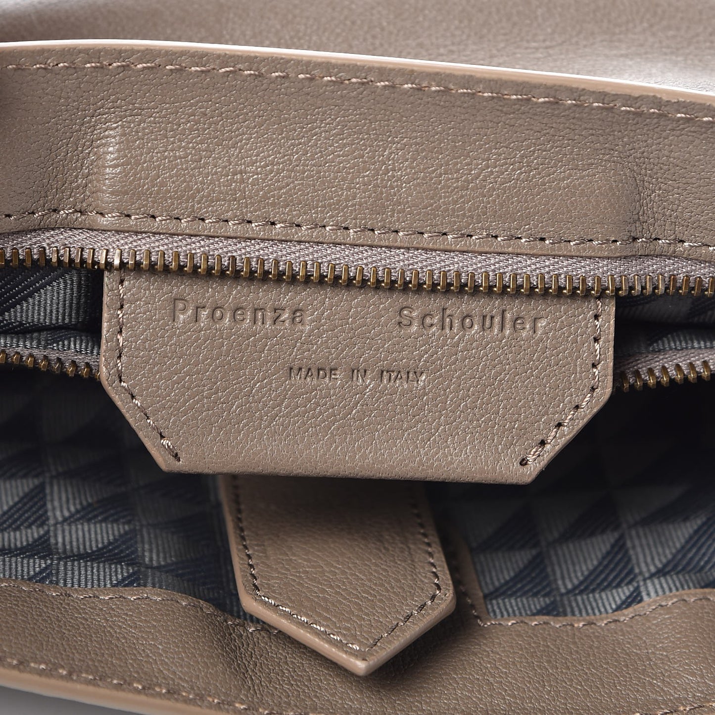 Lambskin Medium PS1 Satchel Smoke