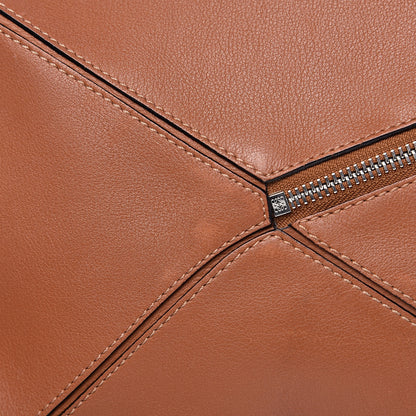 Loewe Calfskin Medium Puzzle Bag Tan 12 of 15