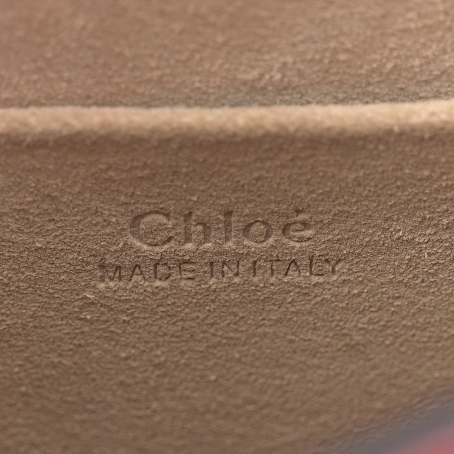 Calfskin Suede Small Nile Bracelet Bag Intense Red