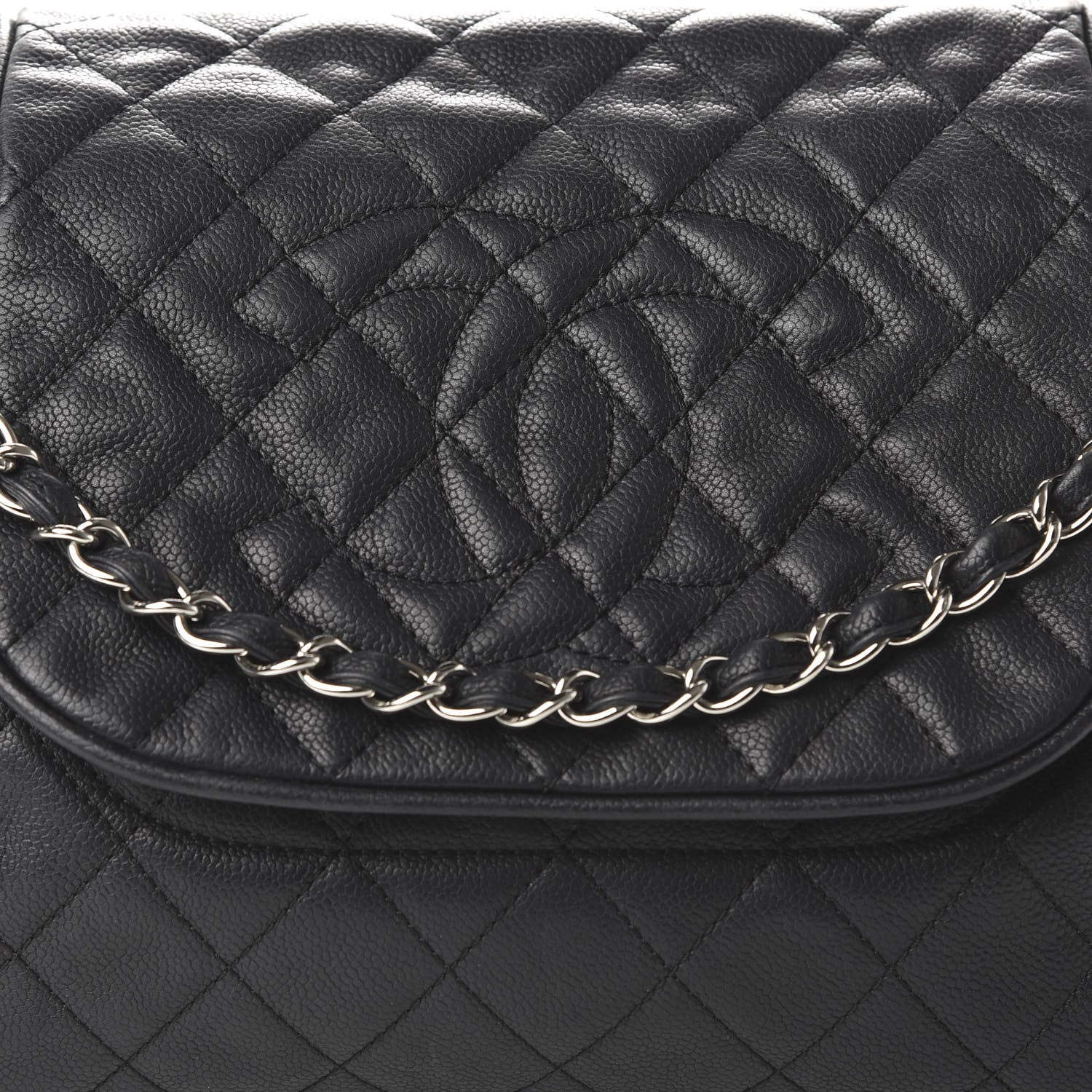 Chanel Caviar Quilted Timeless Accordion Flap Black 10 of 10