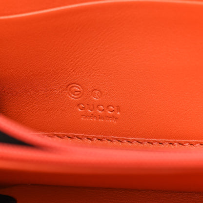 Gucci Microguccissima Zip Around Wallet Sun Orange 6 of 8