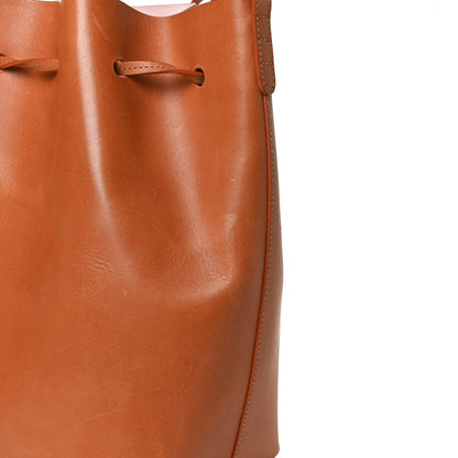 Mansur Gavriel Vegetable Tanned Calfskin Bucket Bag Cammello Rosa 15 of 21