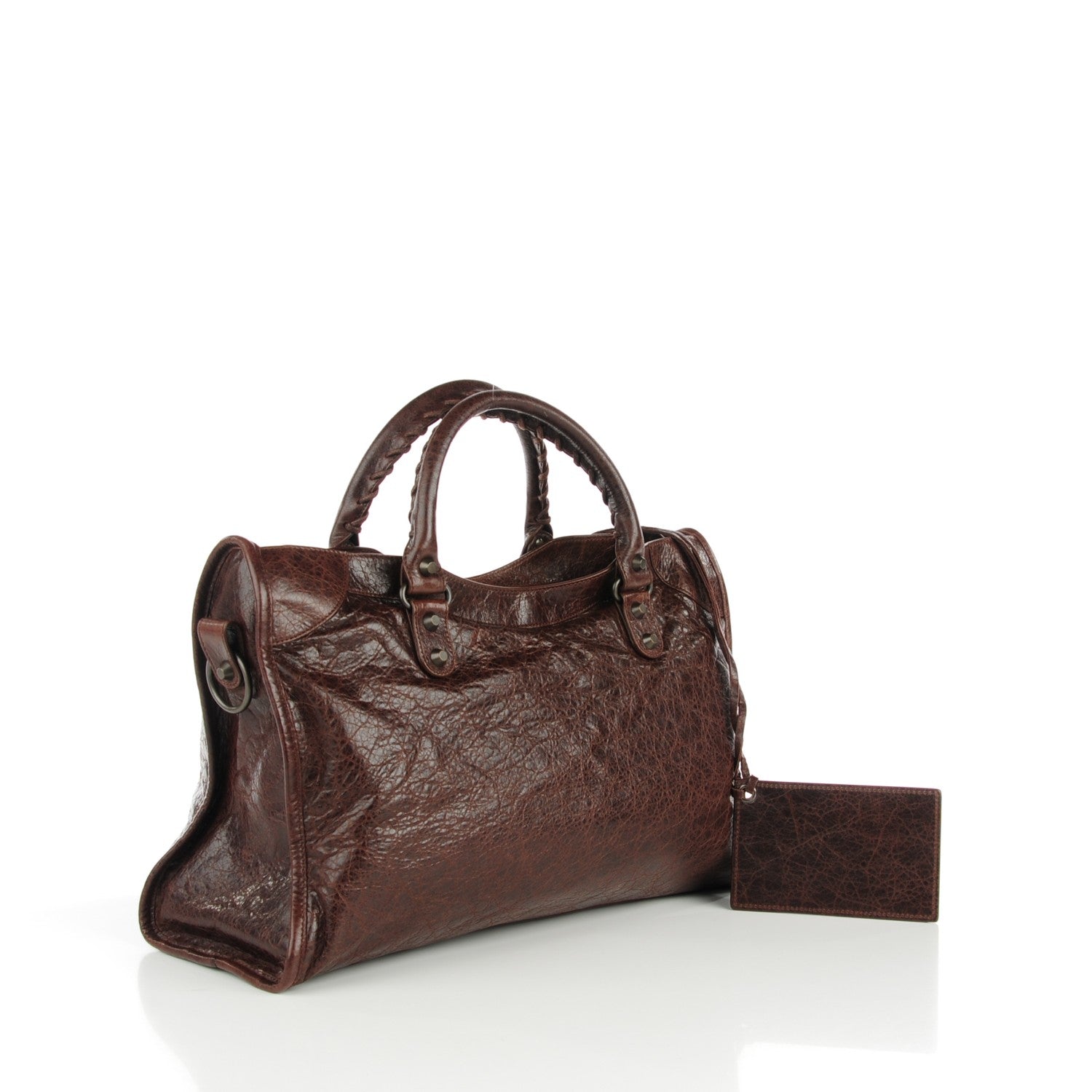 Balenciaga Agneau Classic Hardware City Cigare Fonce 3 of 7