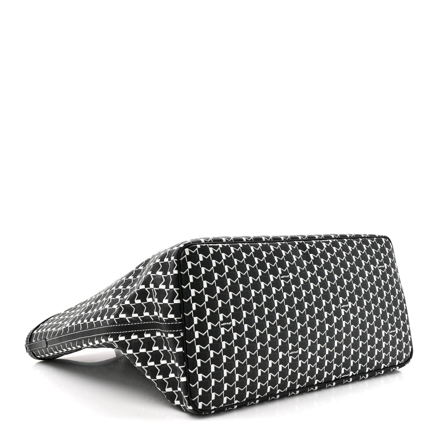 X KASING LUNG Calfskin Canvas M Labubu Tote GM Black