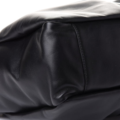 Mansur Gavriel Lambskin Wave Frame Clutch Black 8 of 9