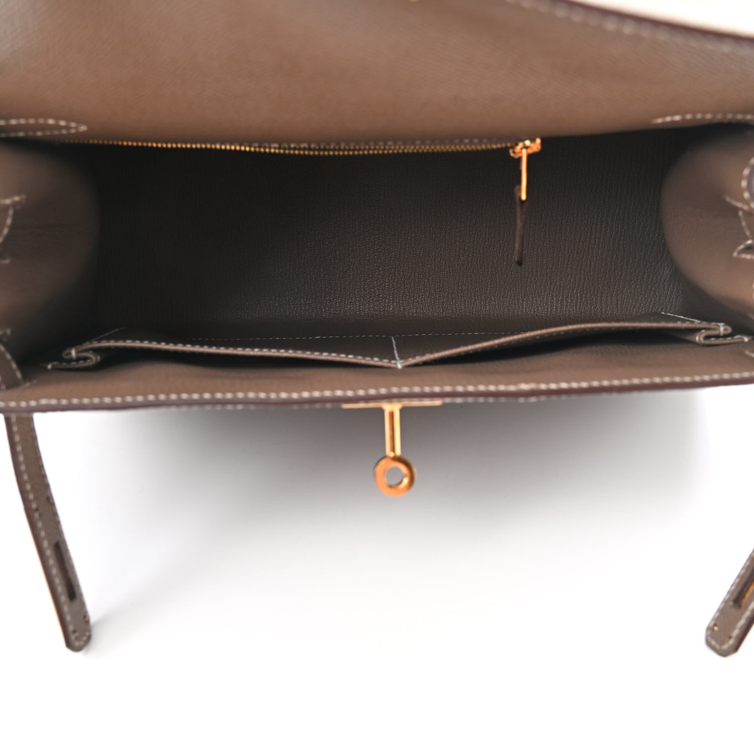 Hermes Epsom Kelly Sellier 28 Etoupe 5 of 12
