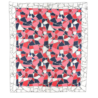 Gucci Cotton Geometric Square Scarf Multicolor 1 of 3