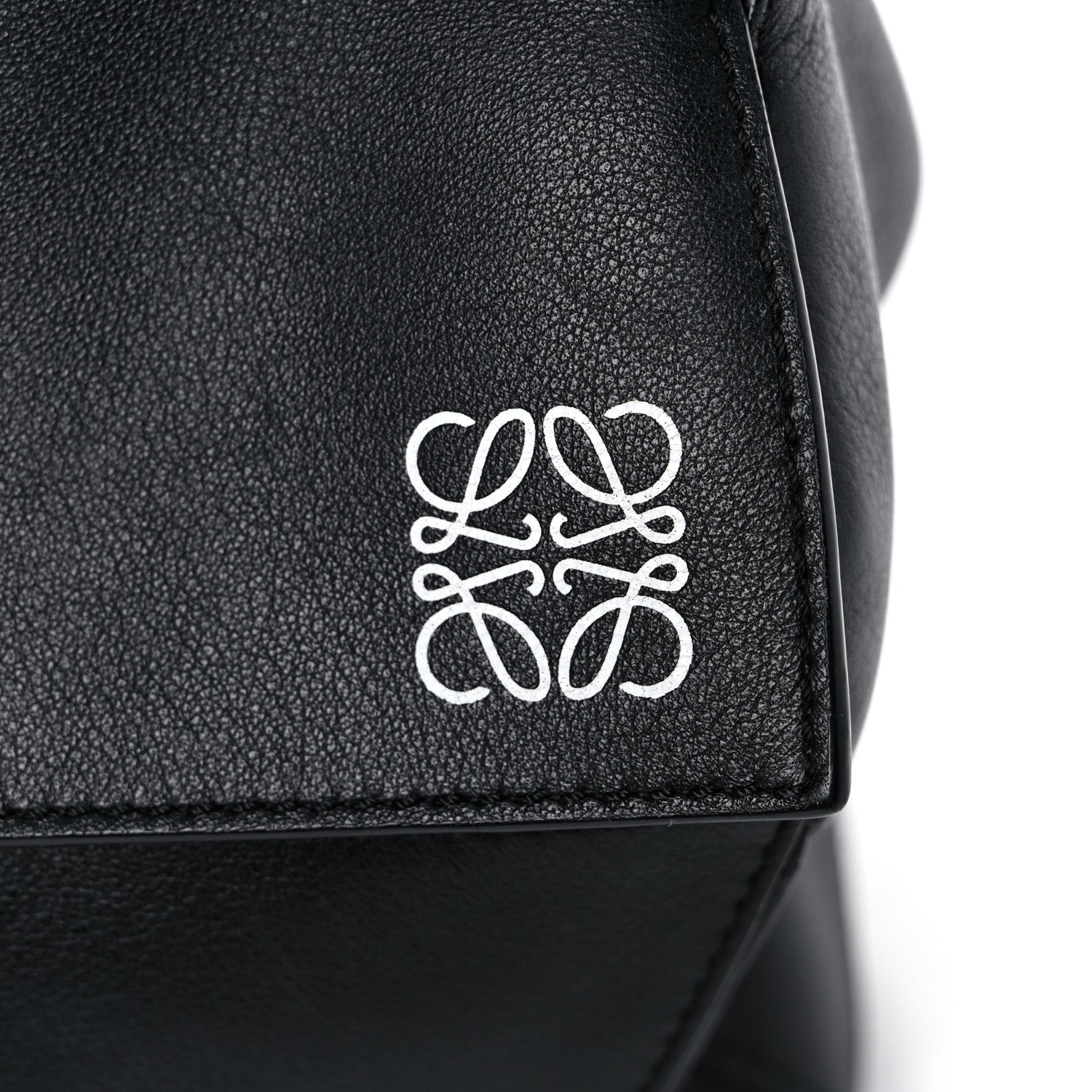 Loewe Calfskin Medium Puzzle Bag Black 8 of 14