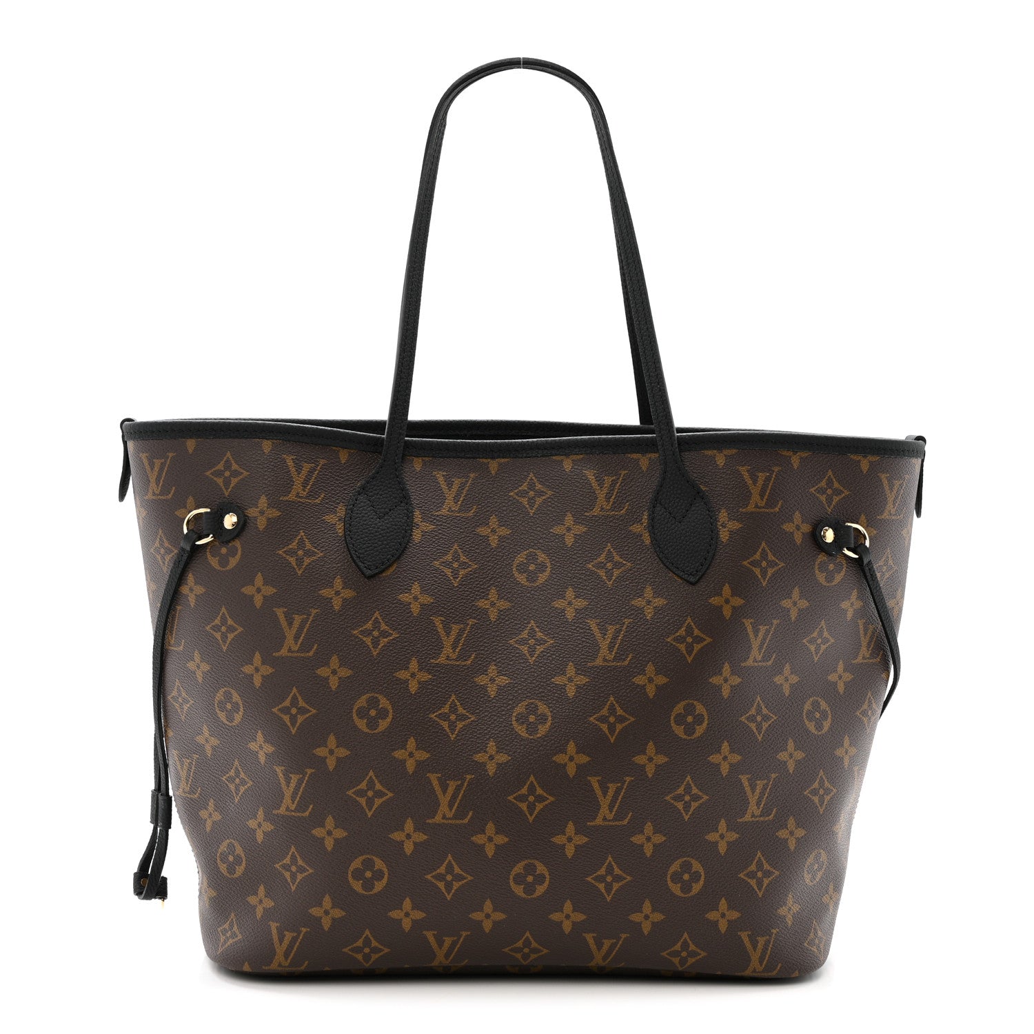 Louis Vuitton Monogram Calfskin Neo Neverfull Inside Out MM Black 1 of 11