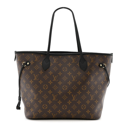 Louis Vuitton Monogram Calfskin Neo Neverfull Inside Out MM Black 1 of 11