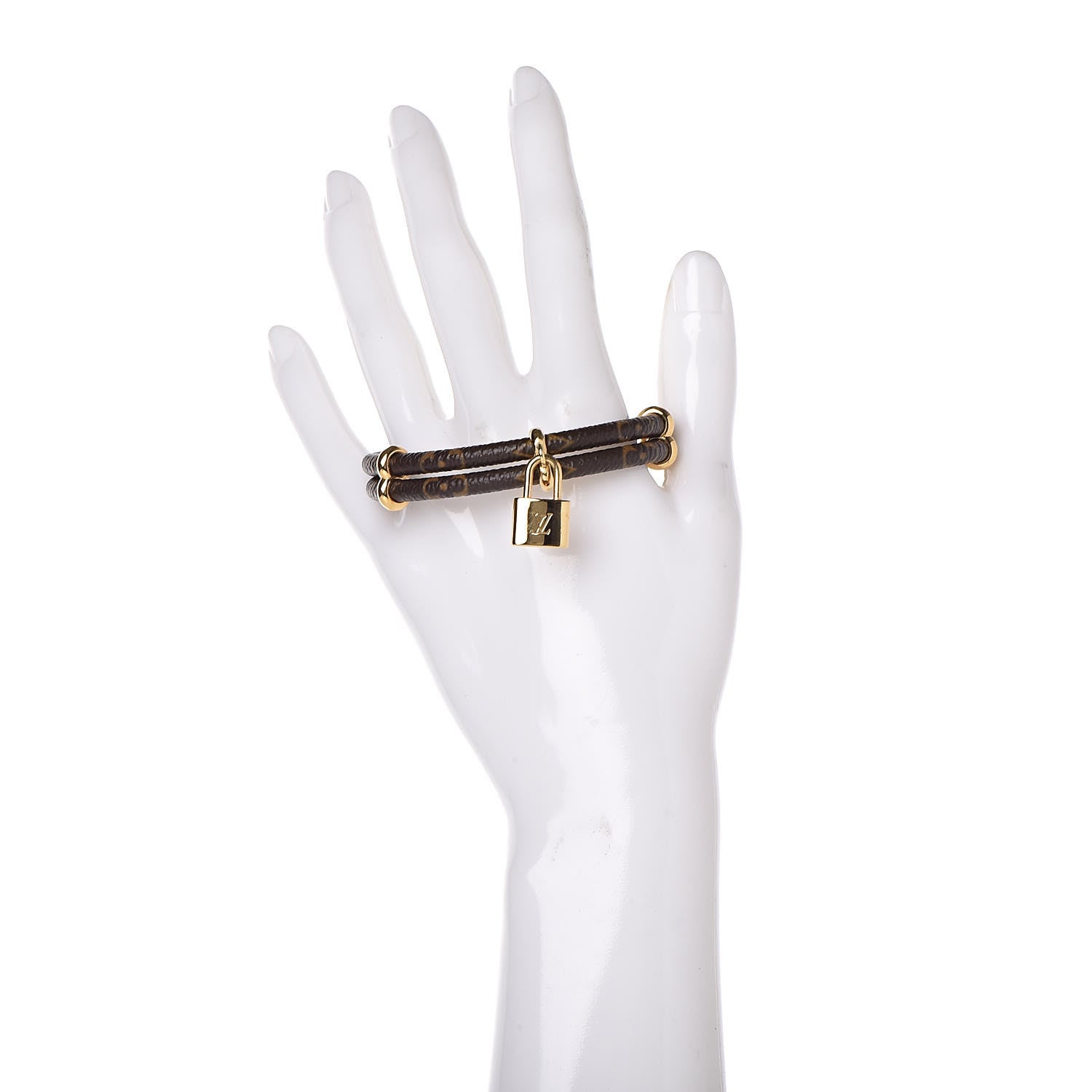 Louis Vuitton Monogram Keep It Twice Bracelet 17 2 of 5