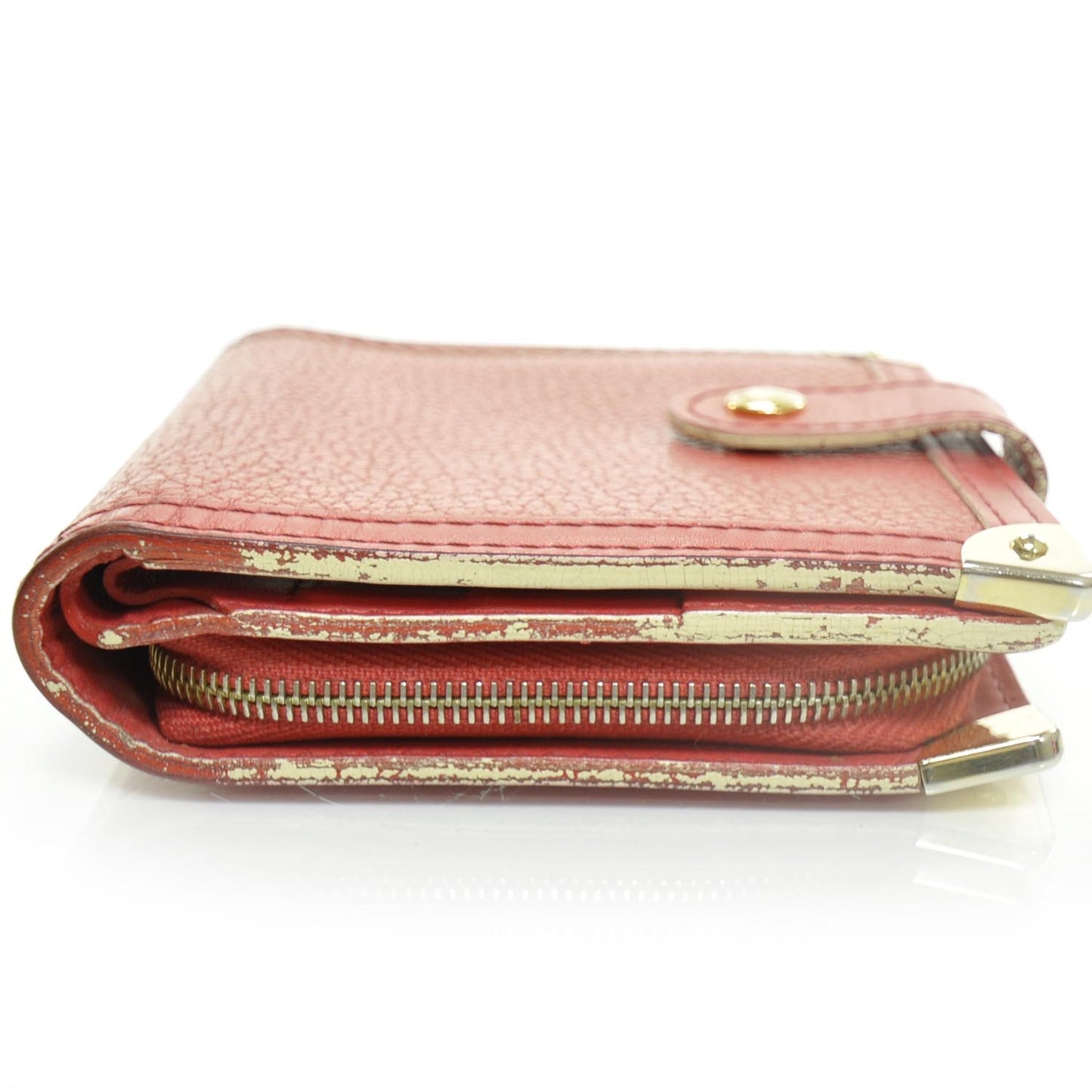 Suhali Compact Zipped Wallet Geranium Red