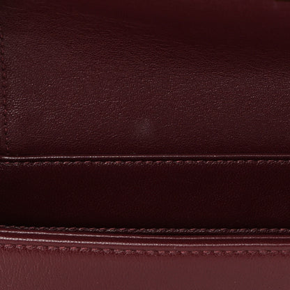 Chanel Sheepskin Quilted Vintage Mademoiselle Flap Dark Red 11 of 20
