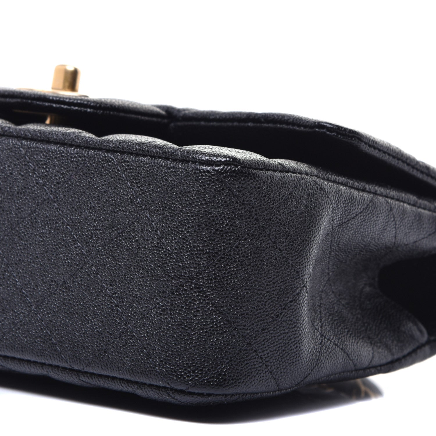 Chanel Caviar Quilted Mini Top Handle Rectangular Flap Black 9 of 10
