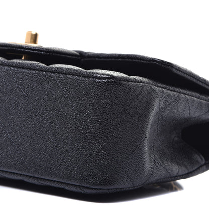 Chanel Caviar Quilted Mini Top Handle Rectangular Flap Black 9 of 10