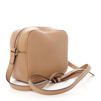 Gucci Pebbled Calfskin Small Soho Disco Bag Camelia 3 of 11