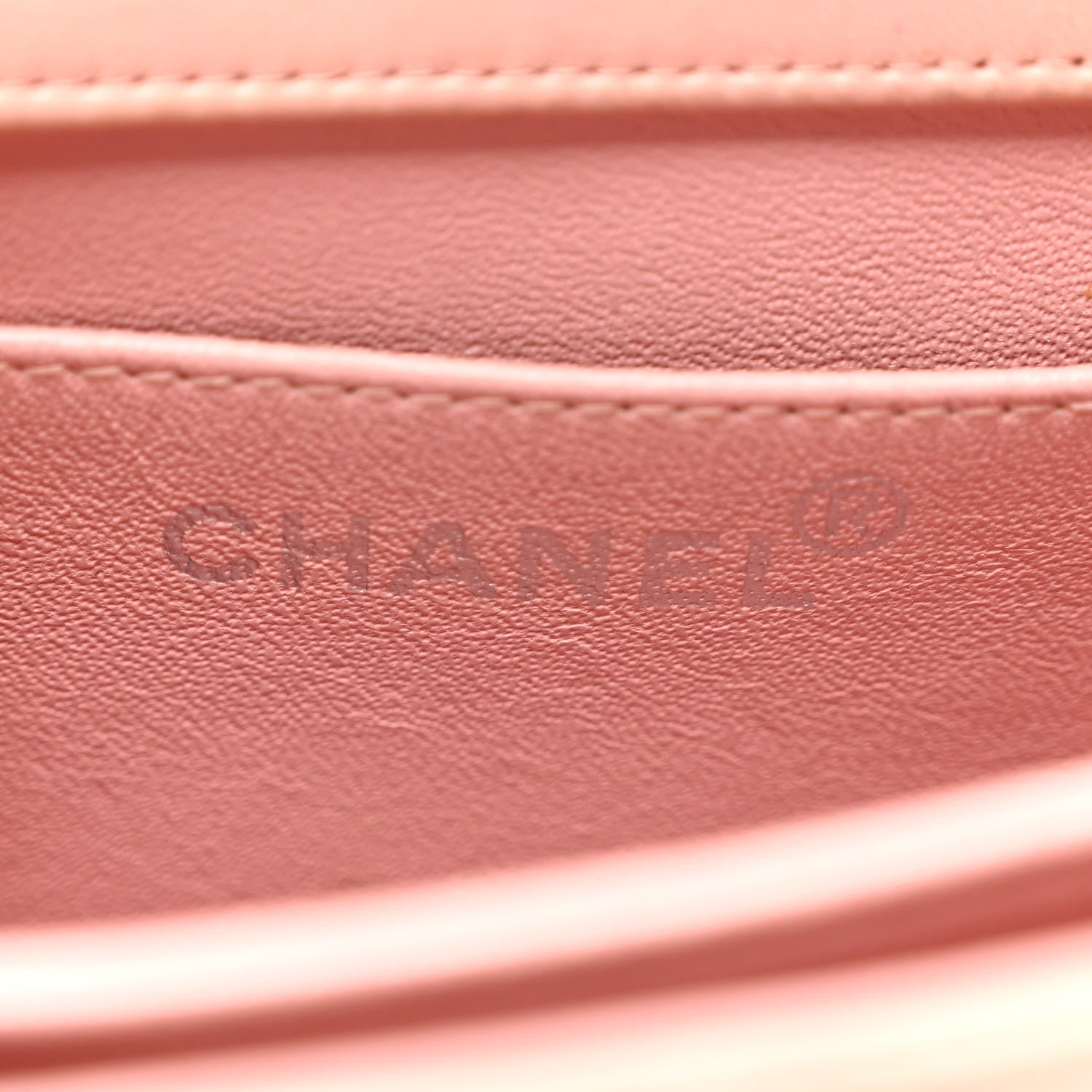 Chanel Lambskin Quilted Mini Flap Pink 6 of 15