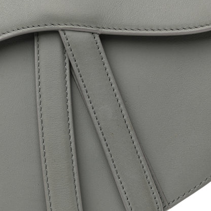 Christian Dior Ultra Matte Calfskin Saddle Bag Grey 11 of 12