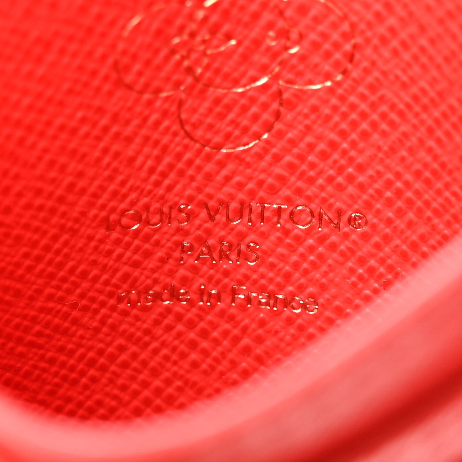 Louis Vuitton Monogram LV Charms 2024 Christmas Animation Candy Factory Card Holder Candy Red 6 of 7