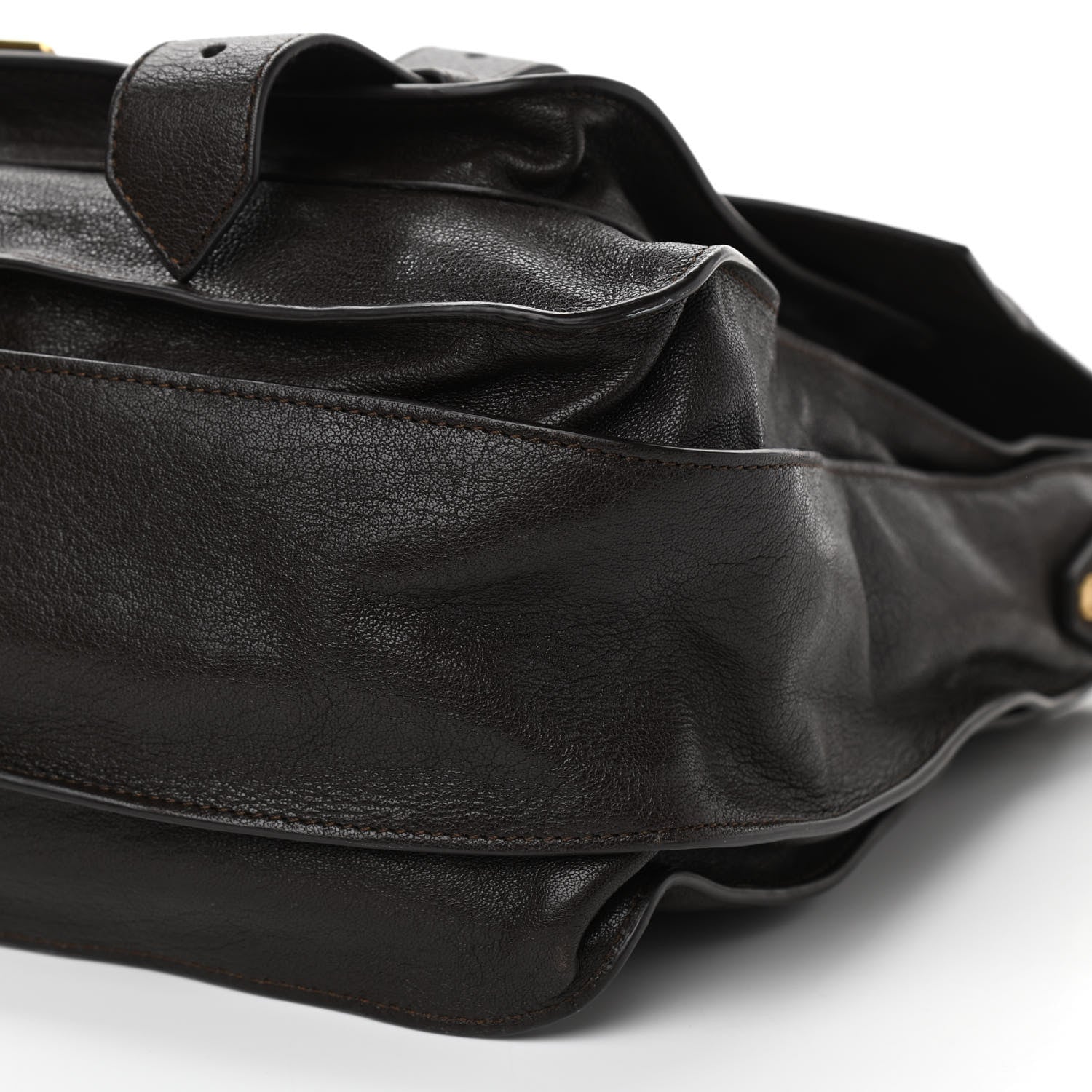 Proenza Schouler Lambskin PS1 Large Satchel Chocolate 9 of 11