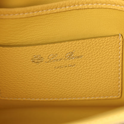 Loro Piana Grained Calfskin Bellevue Odessa Yellow 6 of 15