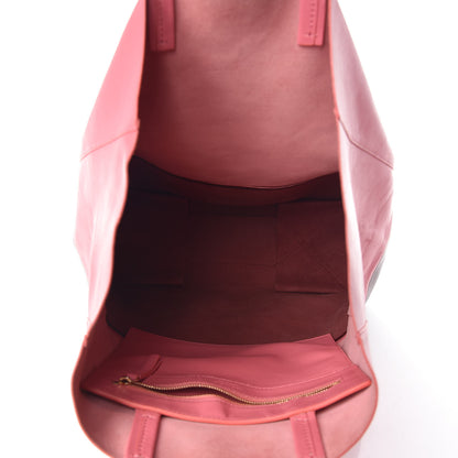 Celine Lambskin Vertical Bi-Cabas Pink Rust 5 of 11