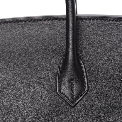 Hermes Swift Birkin 25 Black 31 of 38