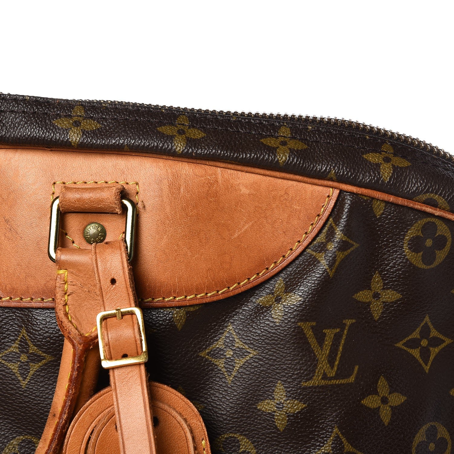 Louis Vuitton Monogram Alize 1 Compartment Soft Suitcase 13 of 27