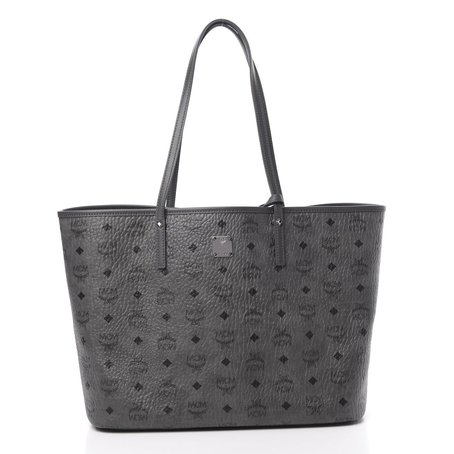 Visetos Medium Liz Reversible Shopper Tote Phantom Grey