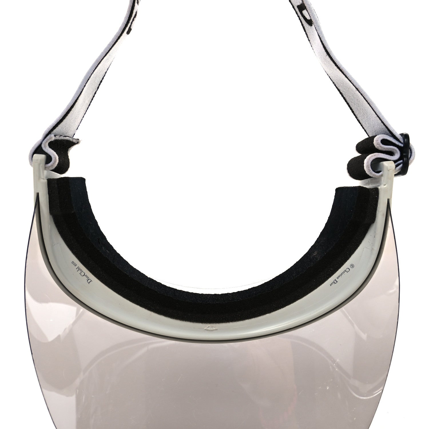 Christian Dior Mirrored DiorClub1 Sun Visor Silver 7 of 11
