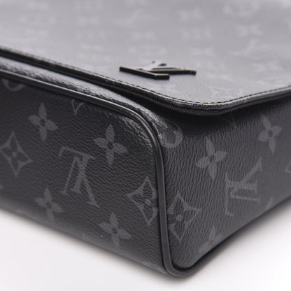 Louis Vuitton Monogram Eclipse District PM Black 7 of 9