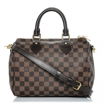 Louis Vuitton Damier Ebene Speedy Bandouliere 25 1 of 7