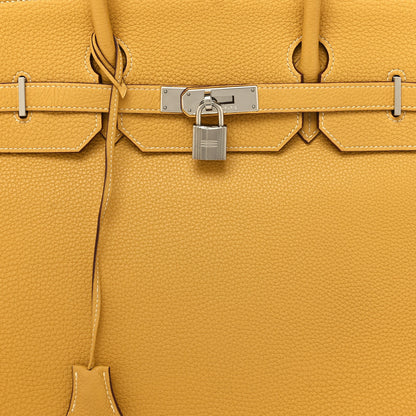 Hermes Togo Birkin 40 Jaune Sable 8 of 12