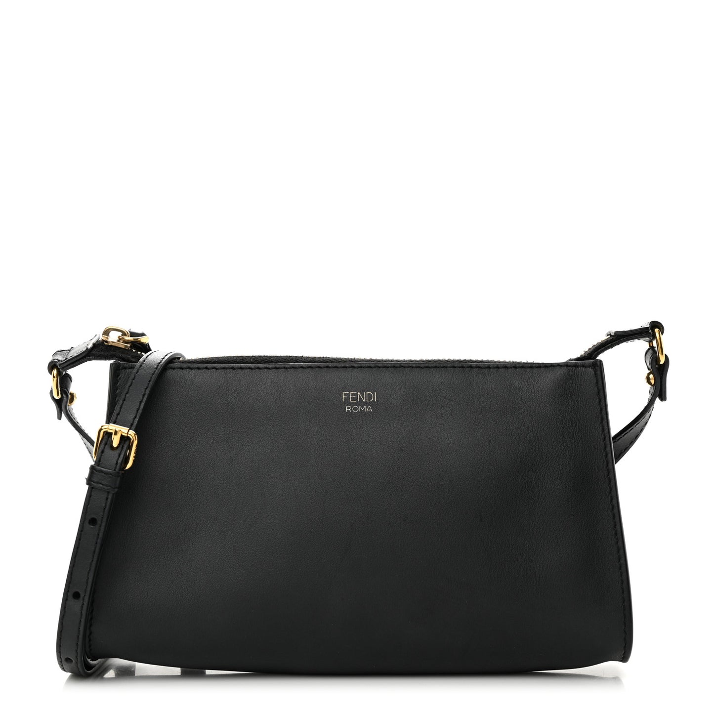 Vitello Baltico Mini Pouch Crossbody Pouch Black