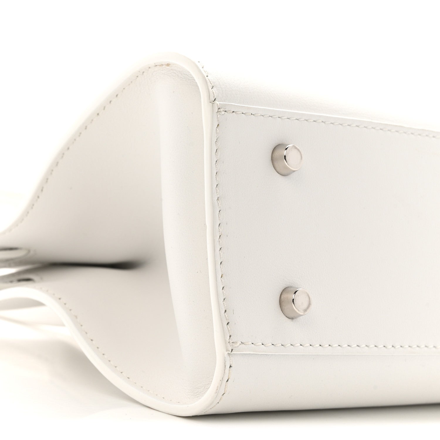 Versace Calfskin Medusa '95 Tote Bag White 8 of 12