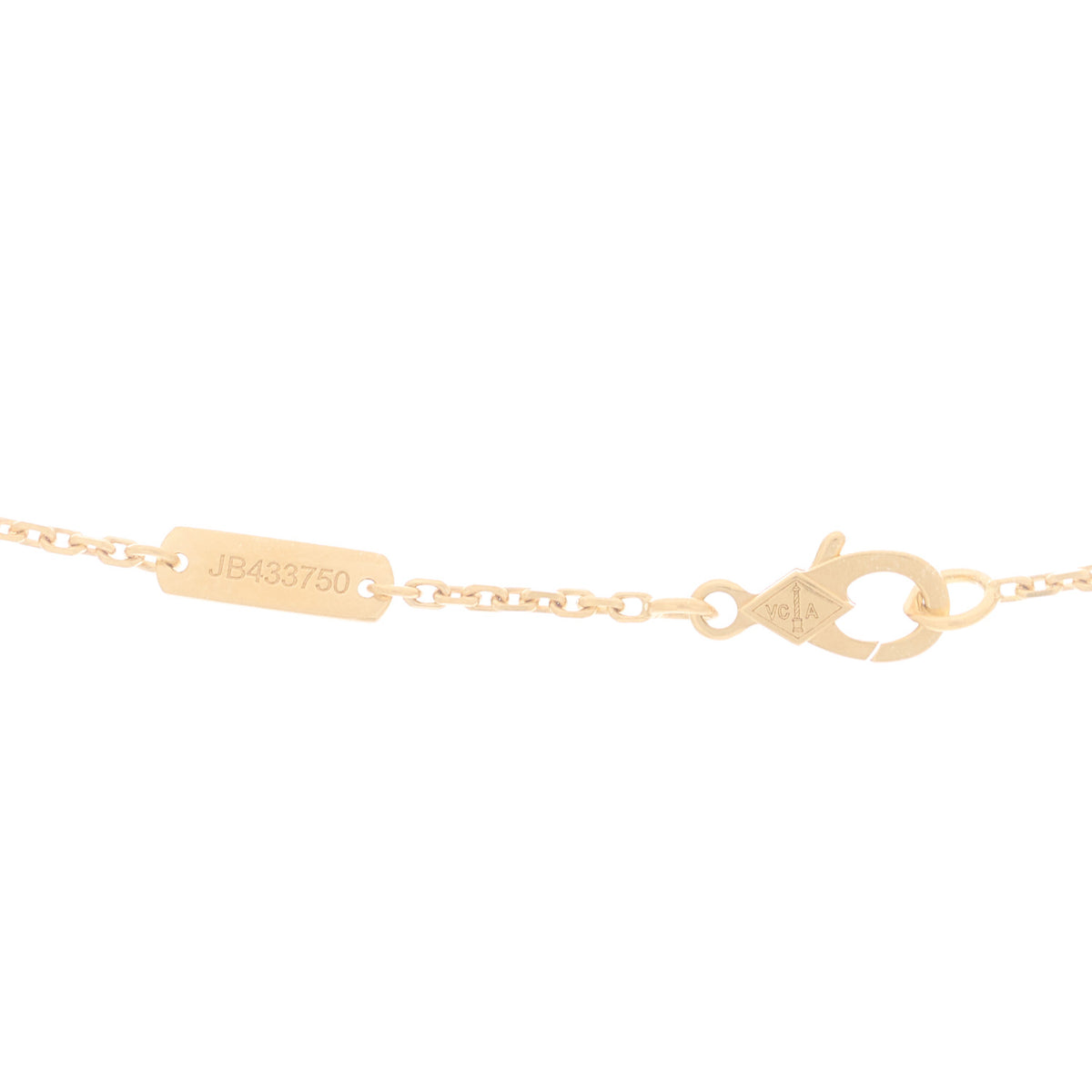 Van Cleef & Arpels 18K Yellow Gold Malachite Perlee Couleurs Pendant Necklace 5 of 5