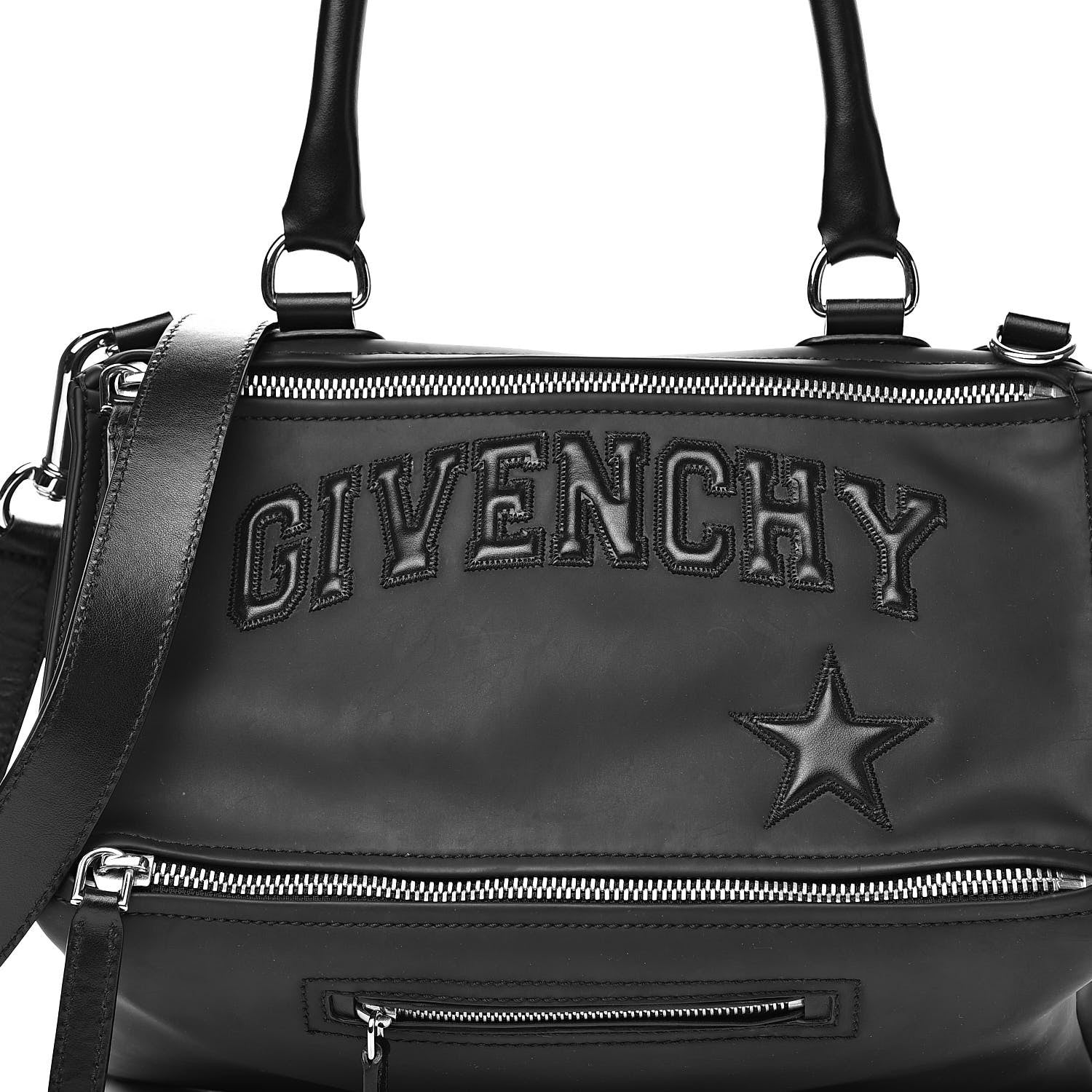 Givenchy PVC Medium Patch Pandora Black 8 of 11
