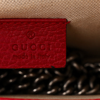 Gucci Calfskin Mini Dionysus Shoulder Bag Hibiscus Red 6 of 11
