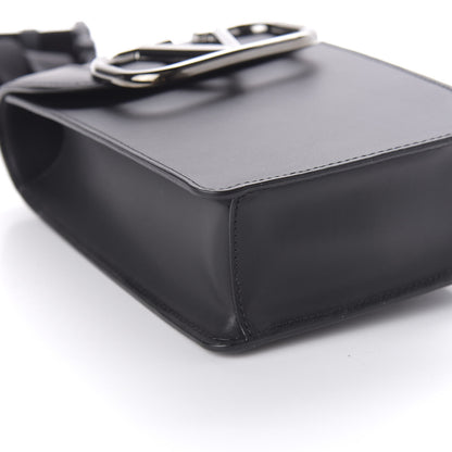Valentino Garavani Smooth Calfskin Small VLogo Crossbody Bag Black 5 of 8