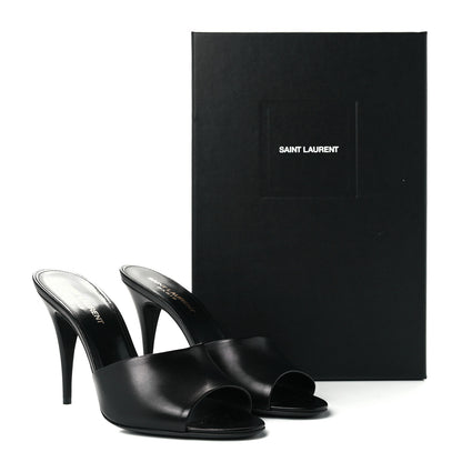 Saint Laurent Lambskin Sexy 95mm Pumps 38 Black 10 of 10