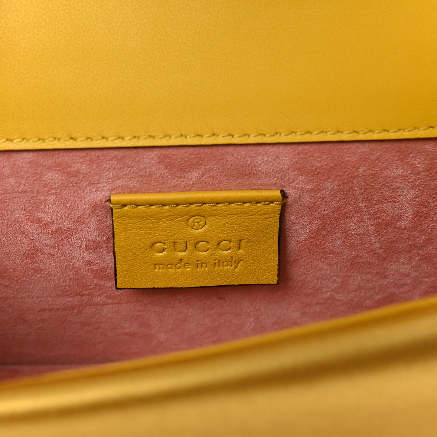 Satin Crystal Mini Bee Broadway Shoulder Bag Gold