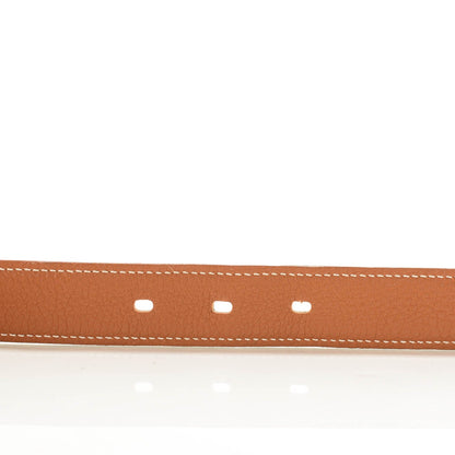 Hermes Box Togo 32mm Hapi Belt 70 Black Gold 5 of 6